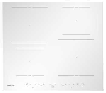 Concept Indukční deska IDV4260wh WHITE